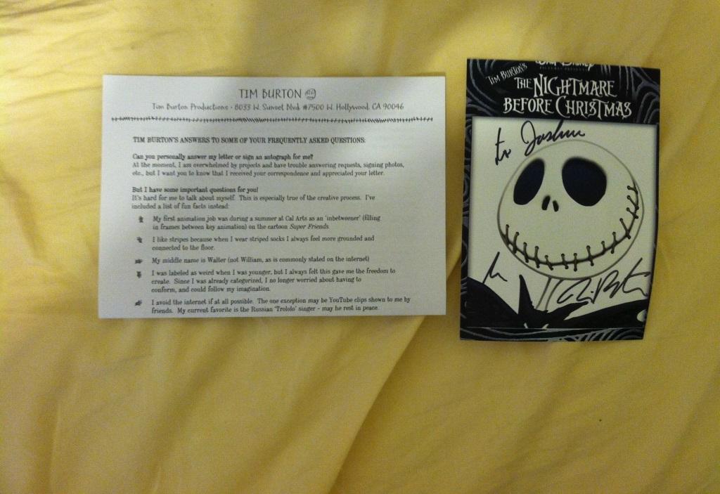 Tim Burton Autograph and Enclosure.JPG